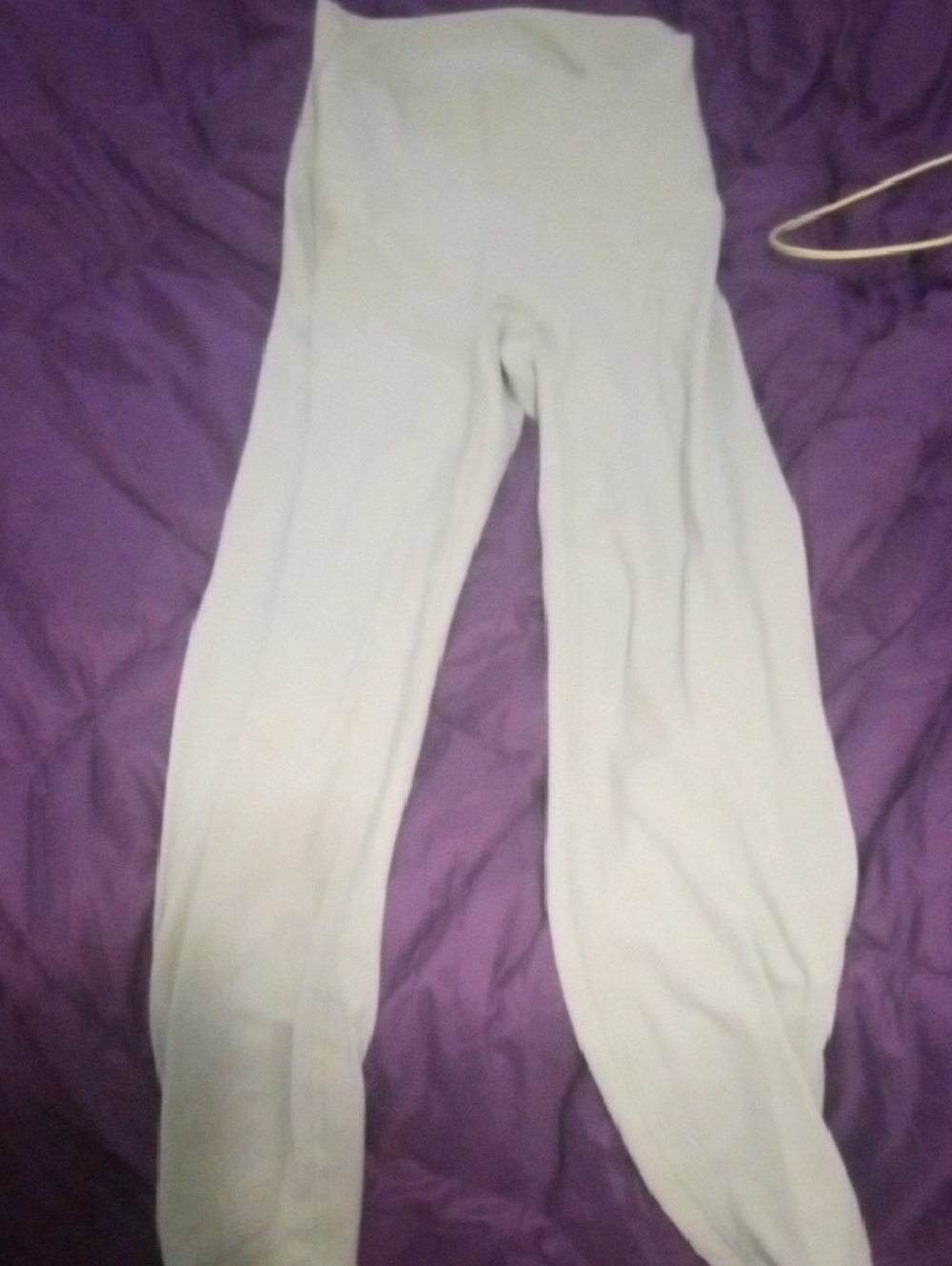 Light Green Full-Length Leggings